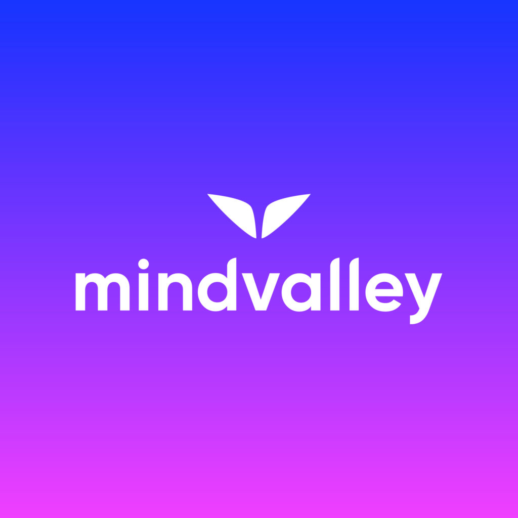 Le logo de Mindvalley, la plateforme de développement personnel la plus grande au monde